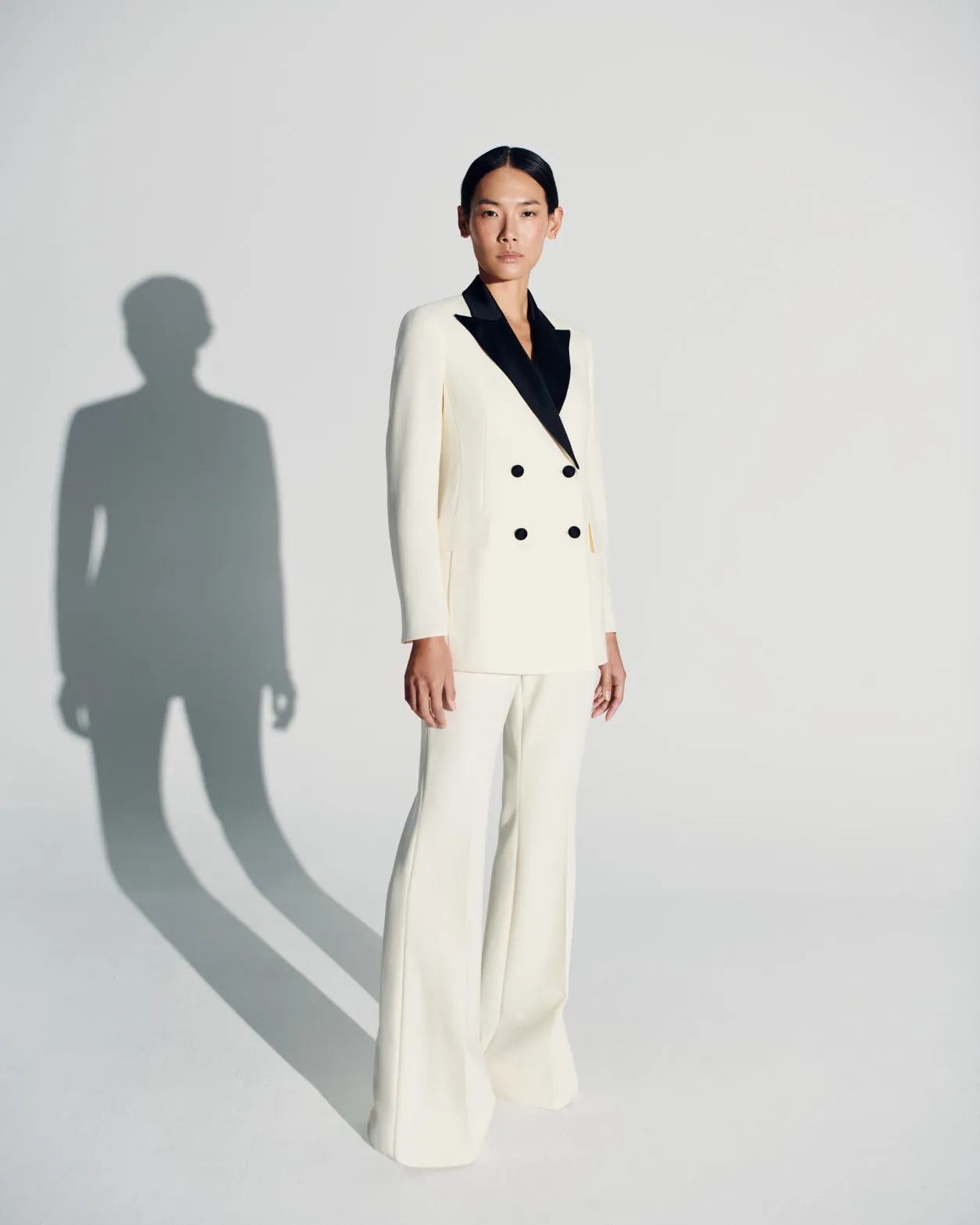 Tuxedo Jacket in Double-Face Akris