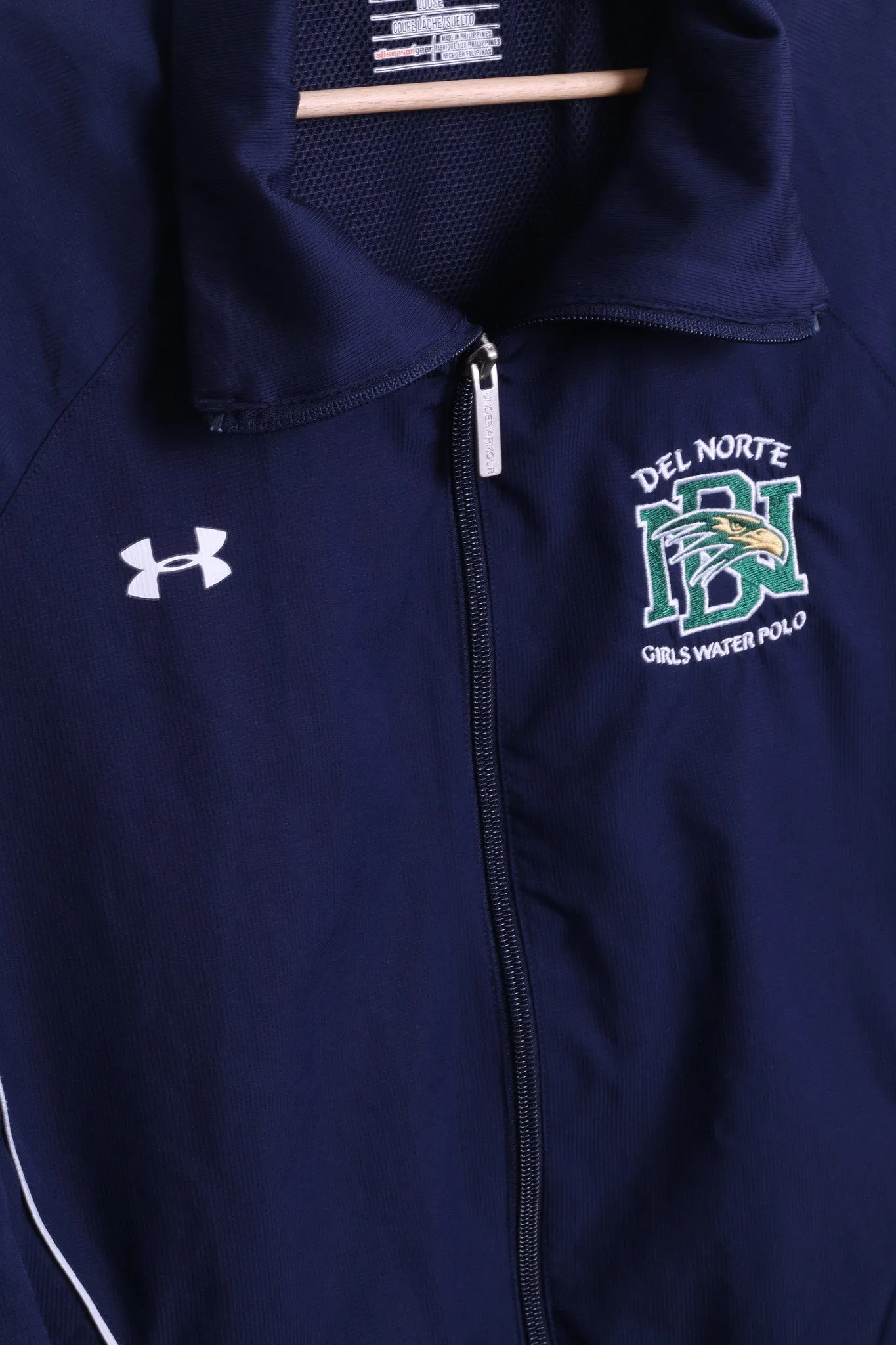 Under Armour Womens L Jacket Del Norte Girls Water Polo Navy Sweatshirt
