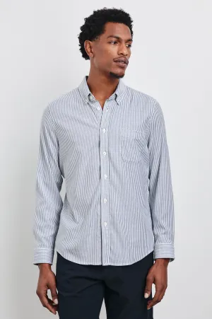VANCE SHIRT - BLUE WHITE STRIPE Rails