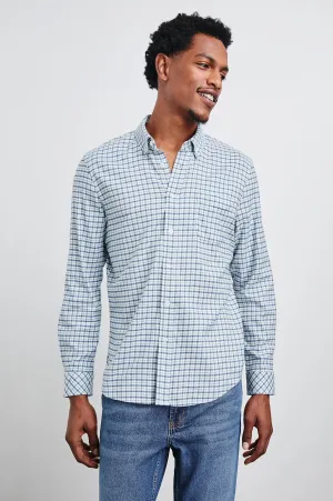 VANCE SHIRT - STELLAR NAVY CHECK Rails