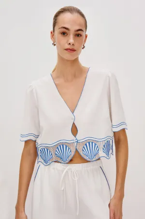 VENICE TOP - WHITE Rails