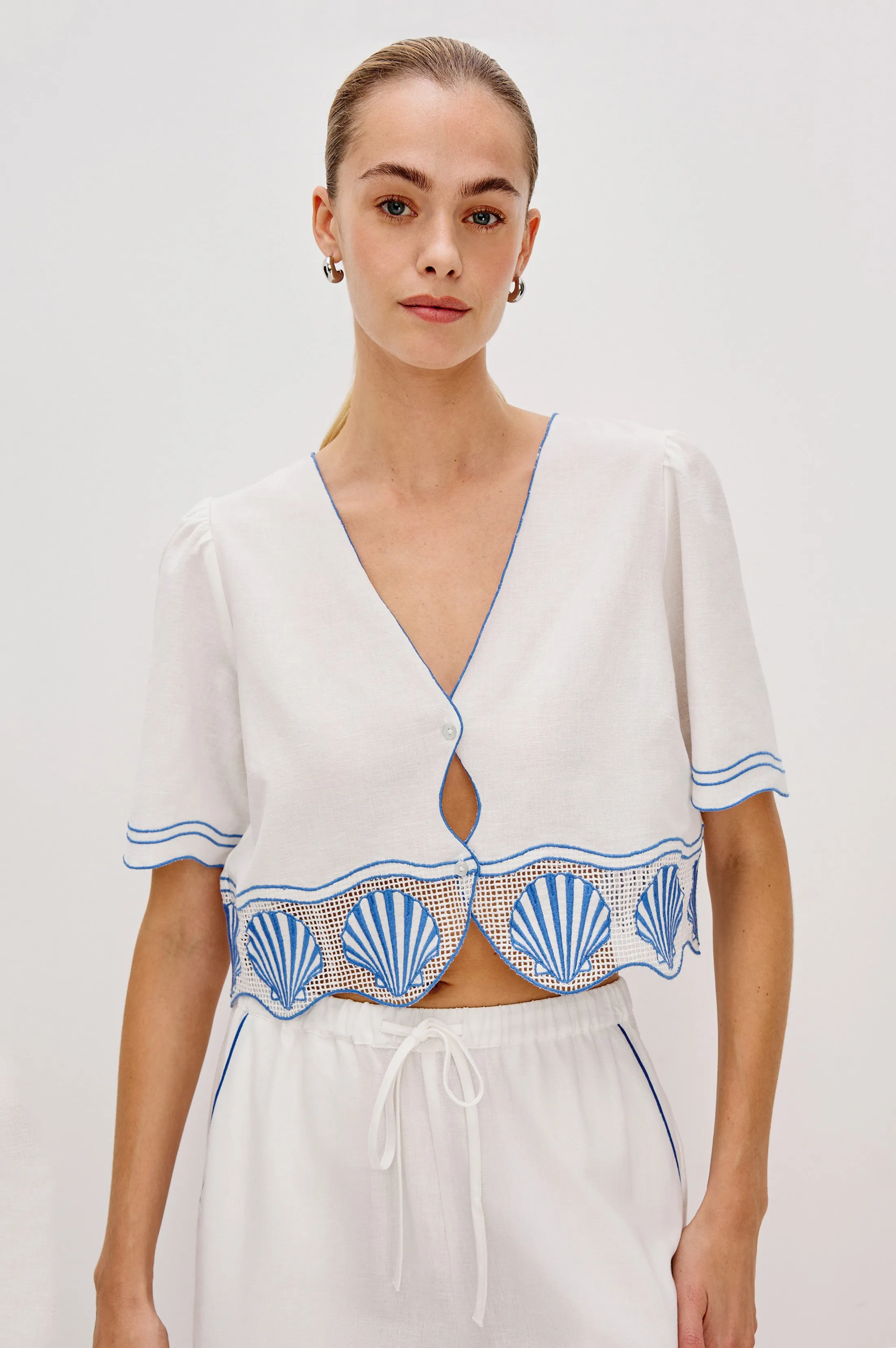 VENICE TOP - WHITE Rails