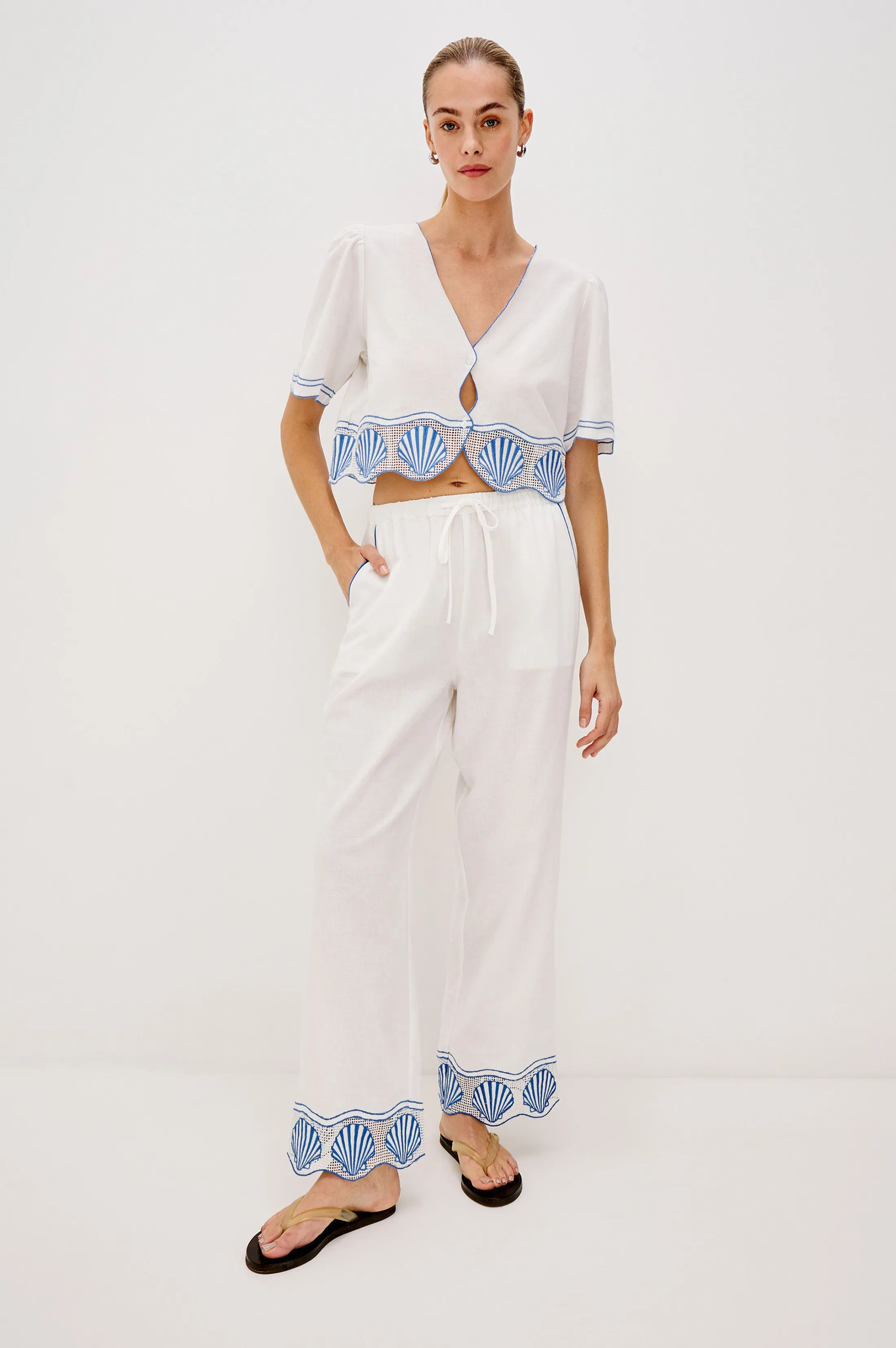 VENICE TOP - WHITE Rails