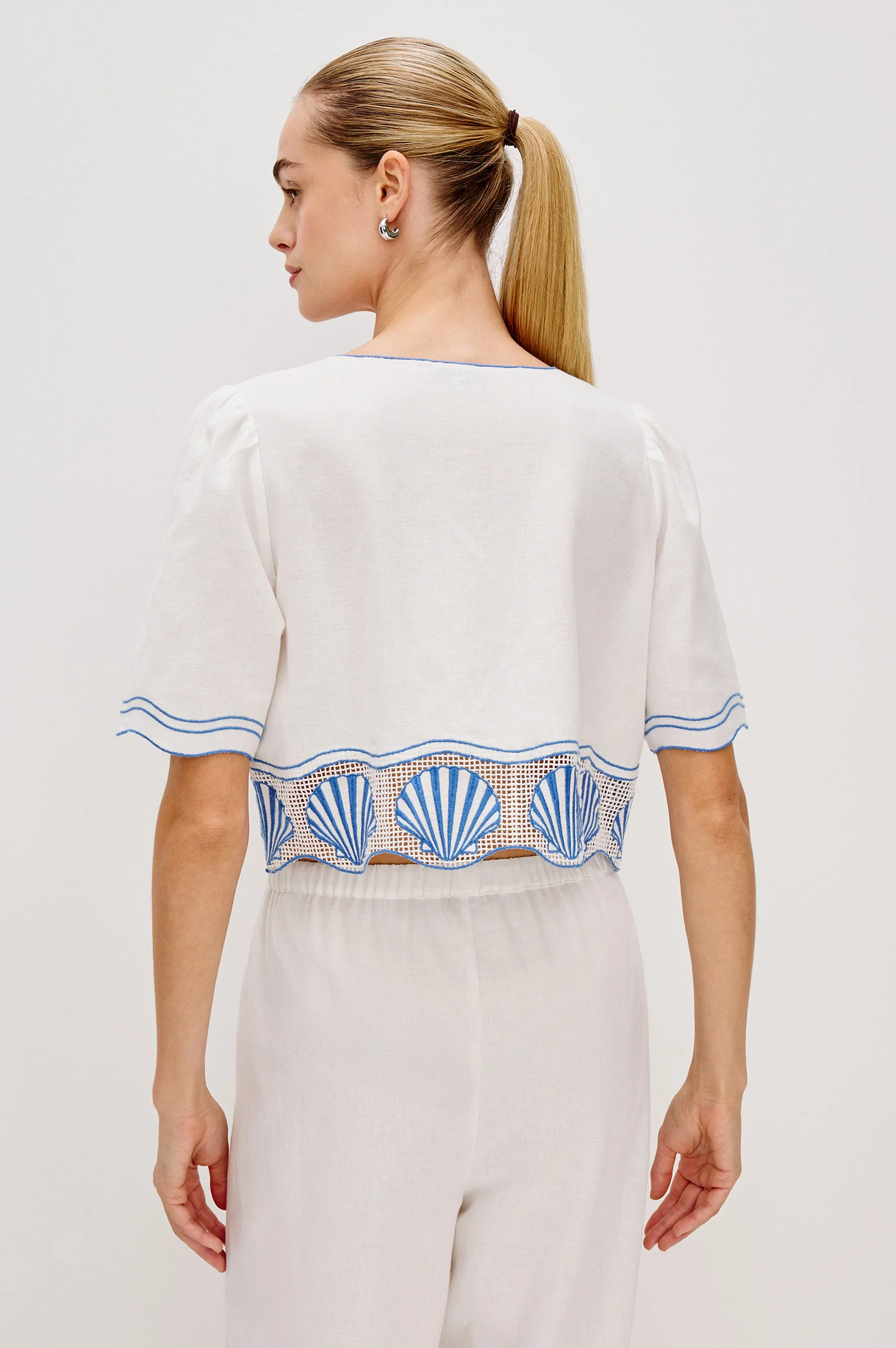 VENICE TOP - WHITE Rails