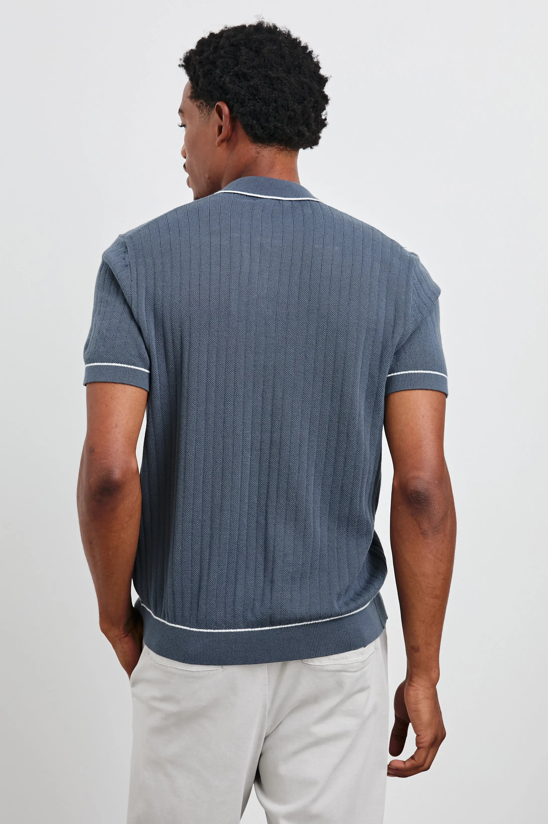 VERNON SHIRT - FADED NAVY Rails
