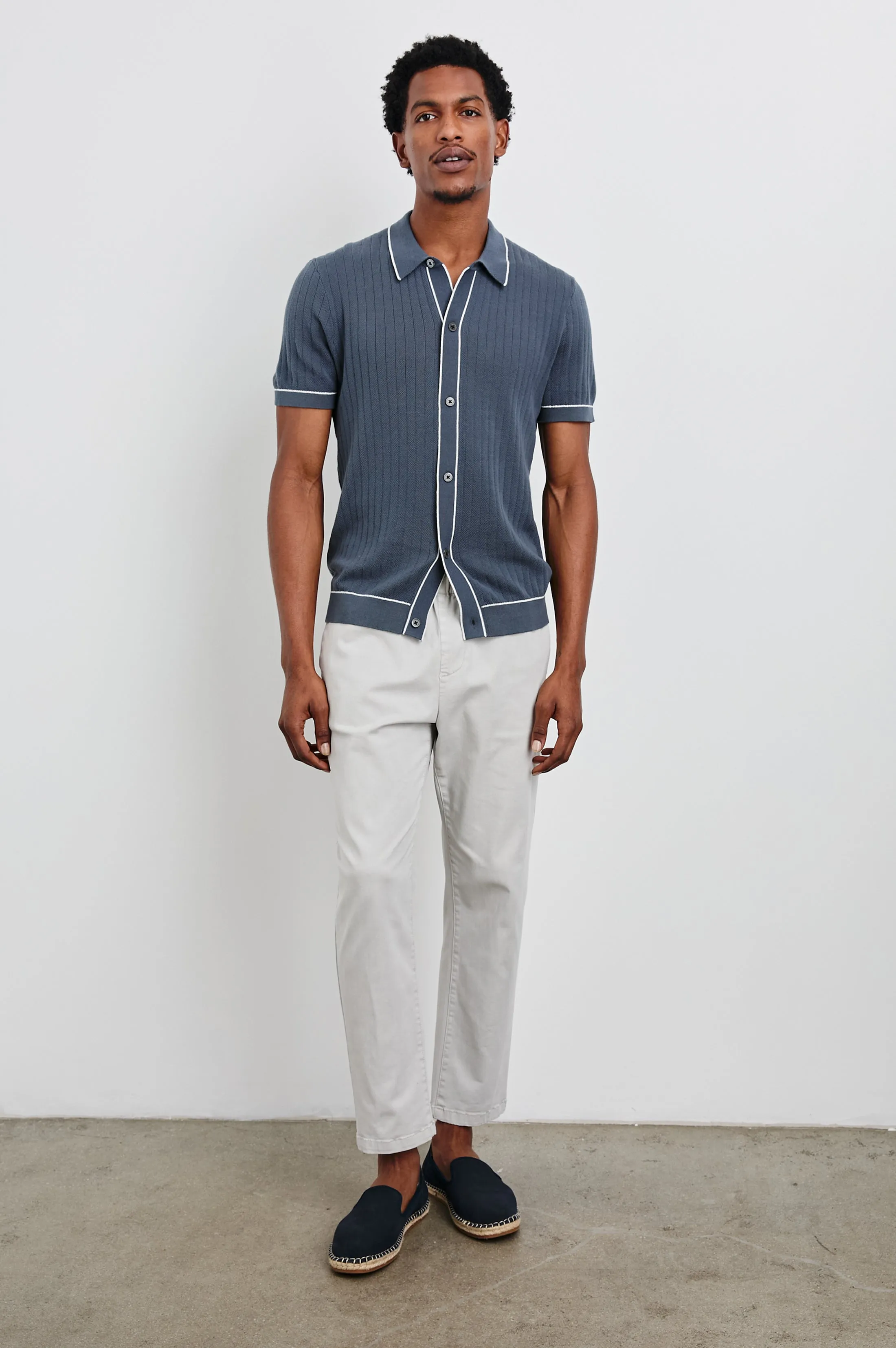 VERNON SHIRT - FADED NAVY Rails