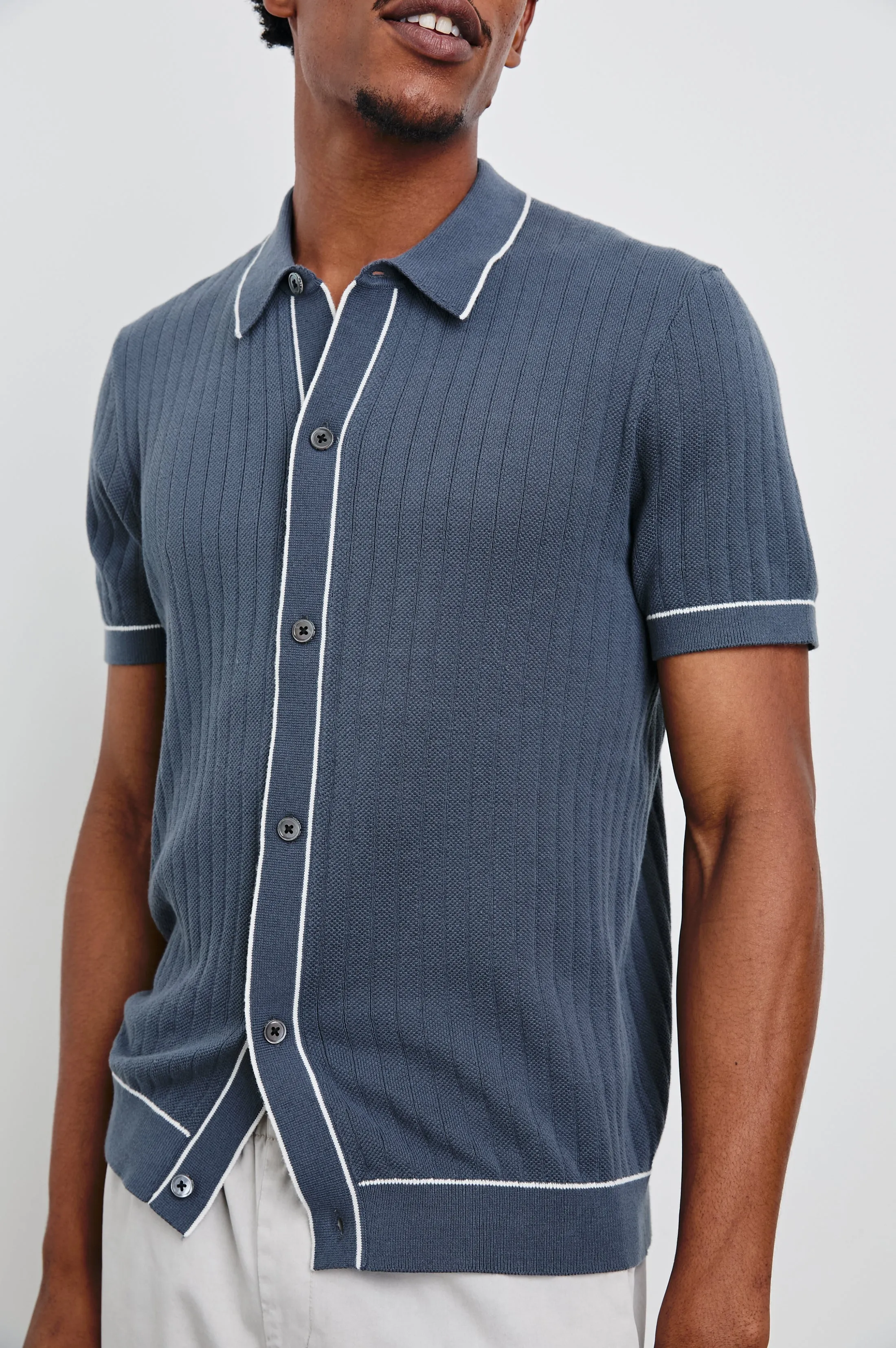 VERNON SHIRT - FADED NAVY Rails