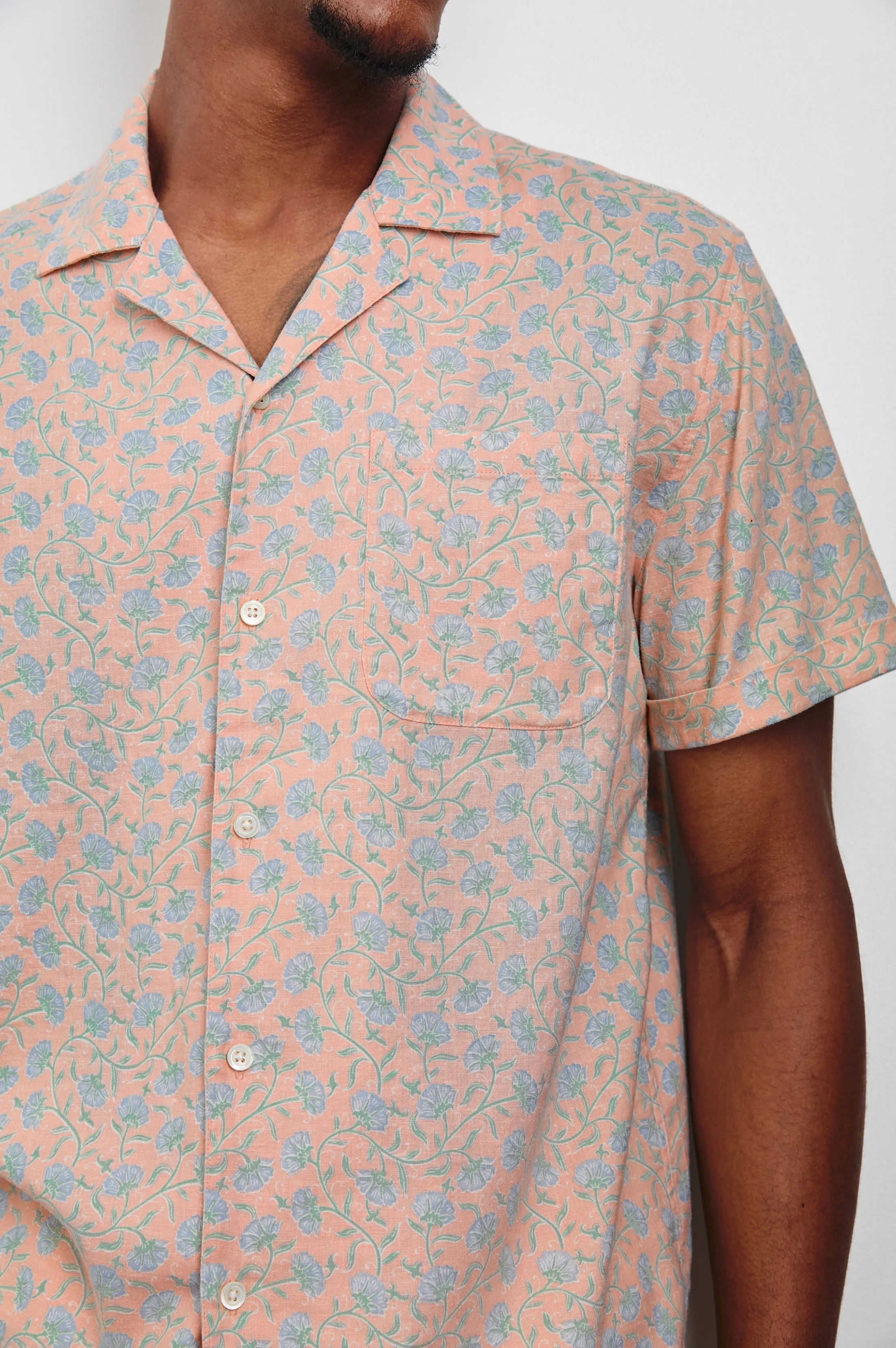 WAIMEA SHIRT - FLORAL BATIK BLOSSOM Rails