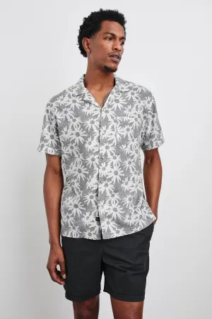 WAIMEA SHIRT - PERENNIAL CHARCOAL WHITE Rails