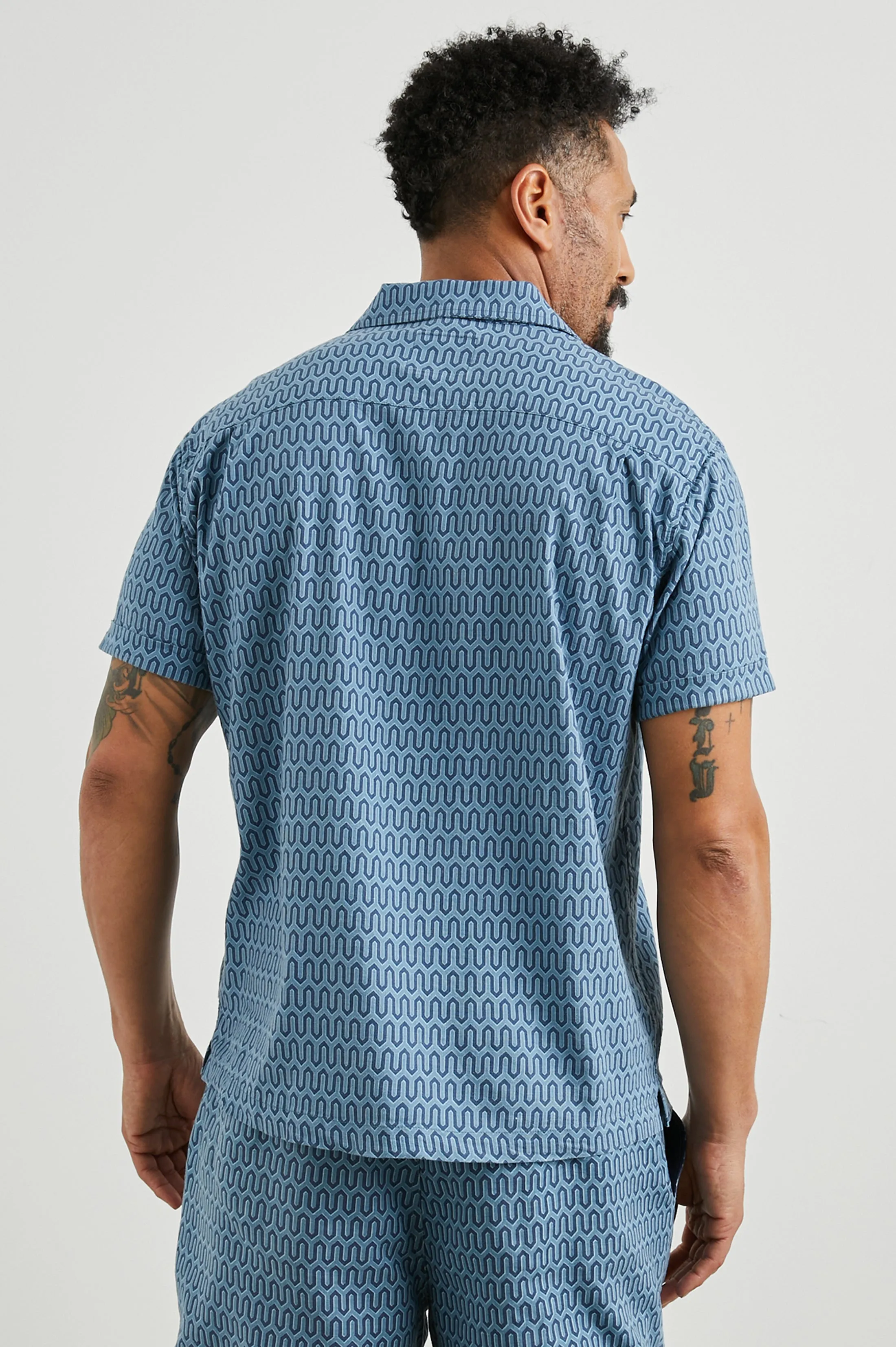WAIMEA SHIRT - WISHBONE BLUES Rails