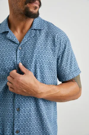 WAIMEA SHIRT - WISHBONE BLUES Rails