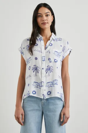 WHITNEY SHIRT - MYKONOS Rails