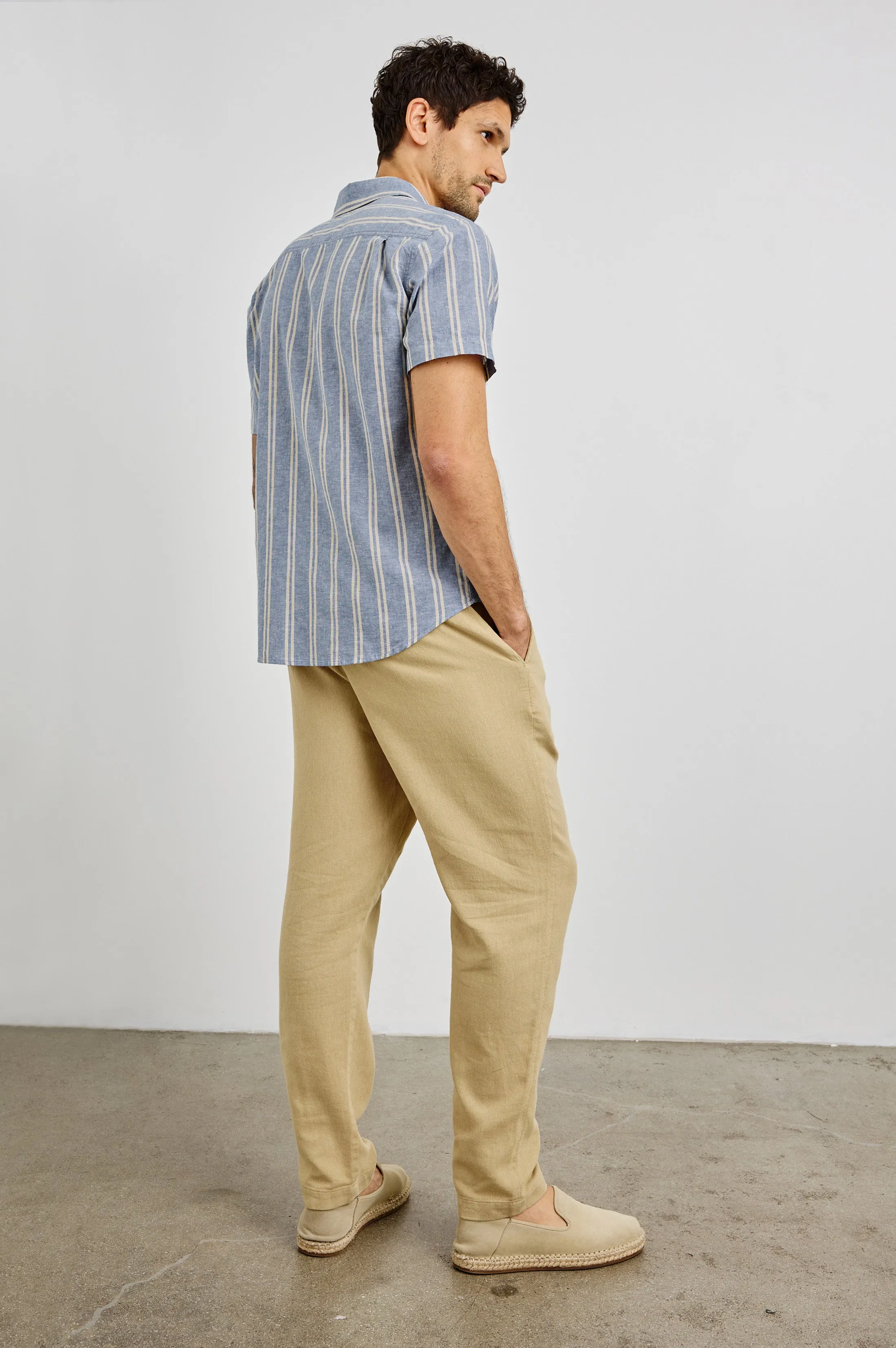 WILDER SHIRT - CHAMBRAY BUTTER Rails