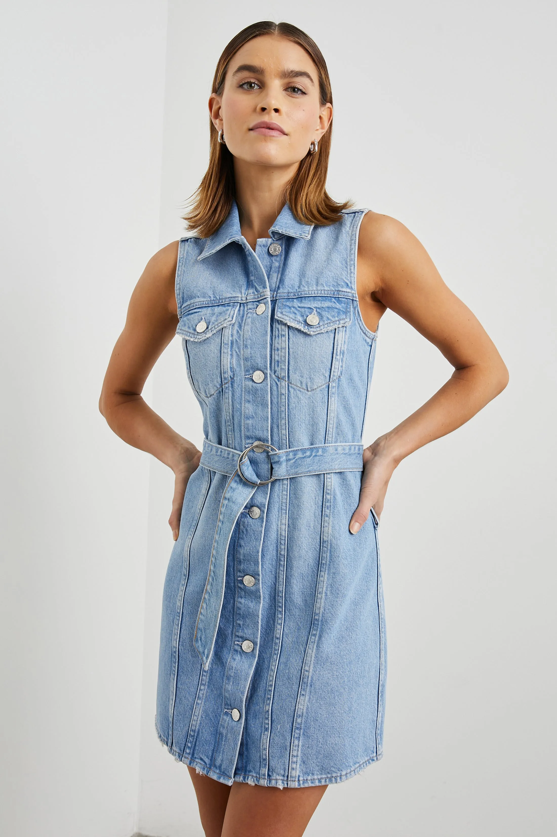 WILSHIRE DRESS - BLUE DREAM Rails