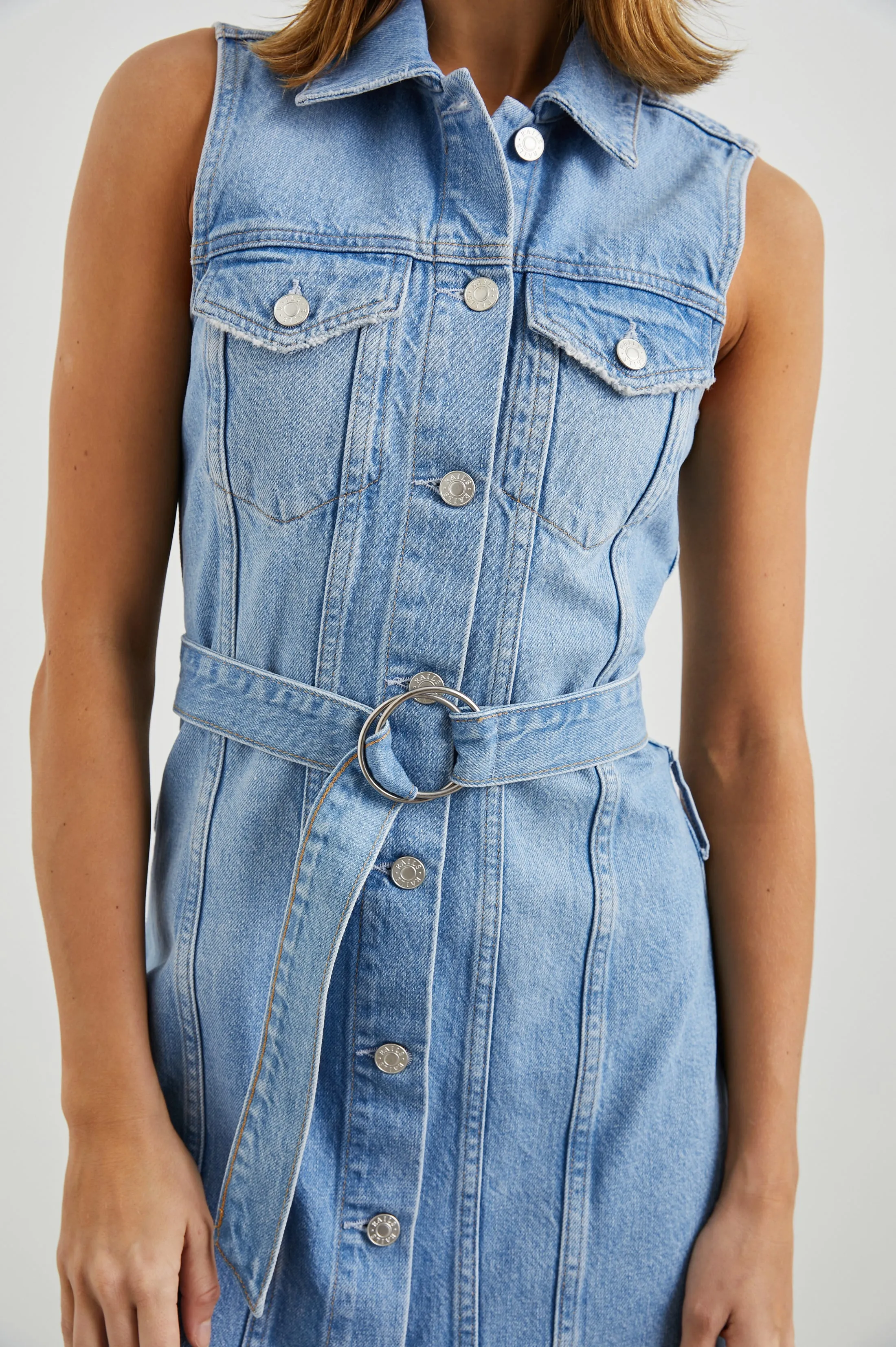 WILSHIRE DRESS - BLUE DREAM Rails