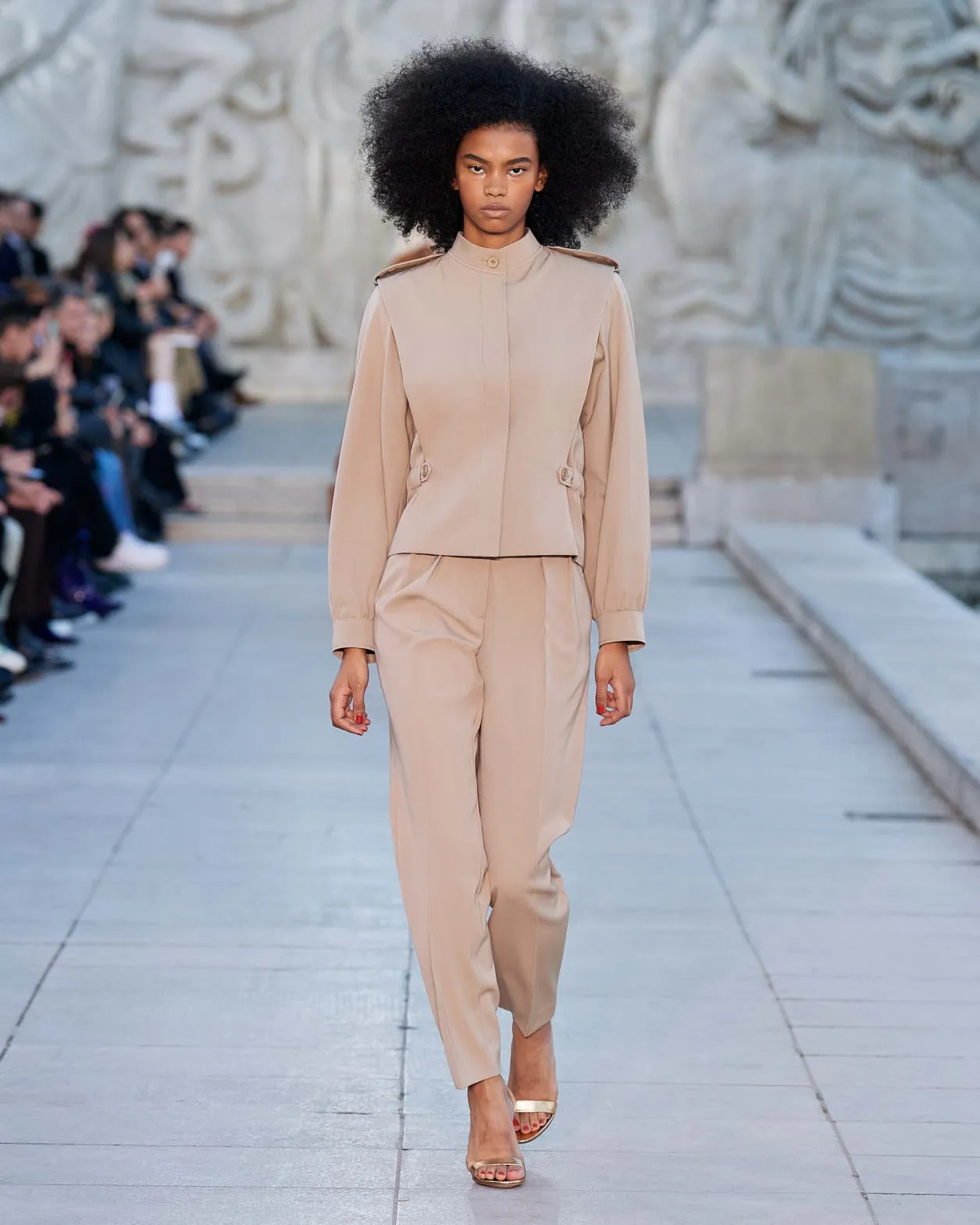 Wool Gabardine Jacket Akris
