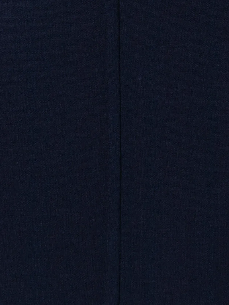 Wool Stretch Double-Face Long Jacket Akris