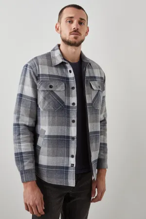 WORTHING JACKET - SLATE MIST HEATHER Rails