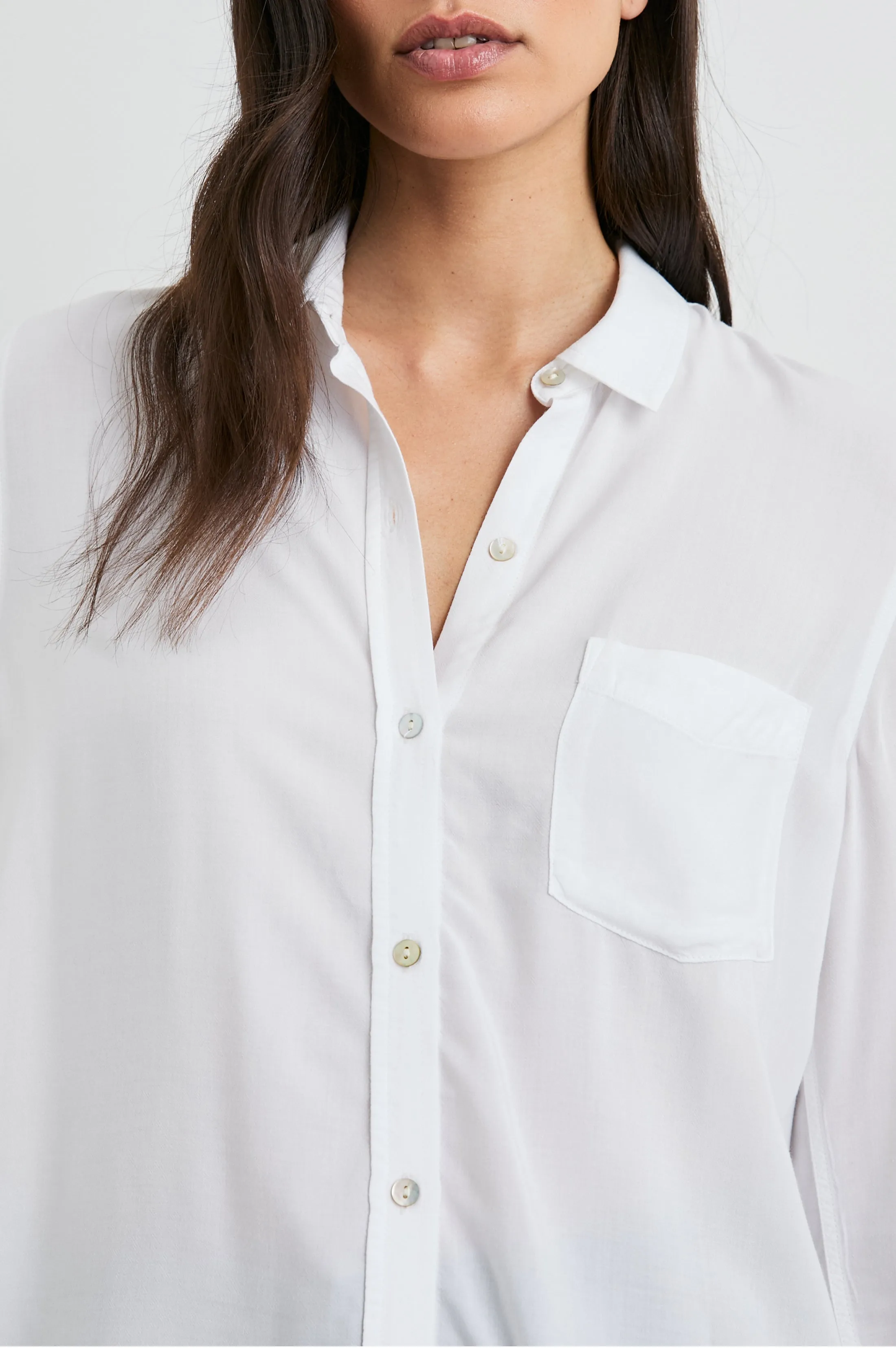 WREN SHIRT - WHITE Rails