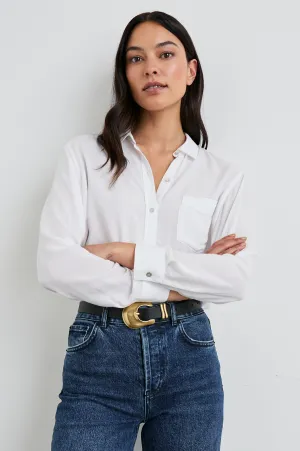 WREN SHIRT - WHITE Rails