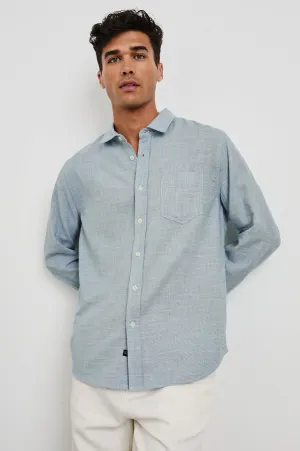 WYATT RELAXED FIT SHIRT - TIDAL ETCH Rails