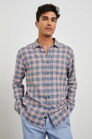 WYATT SHIRT - BLUEBERRY BLUSH Rails