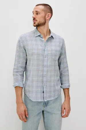 WYATT SHIRT - BLUEFIN CORAL Rails