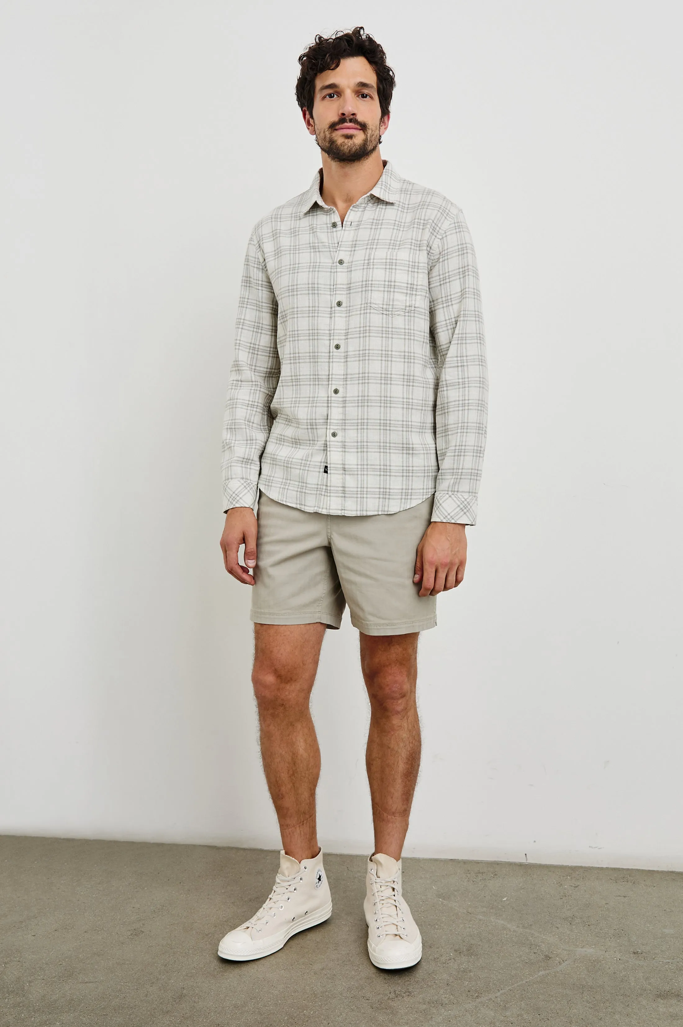 WYATT SHIRT - DESERT SAGE HARMONY Rails