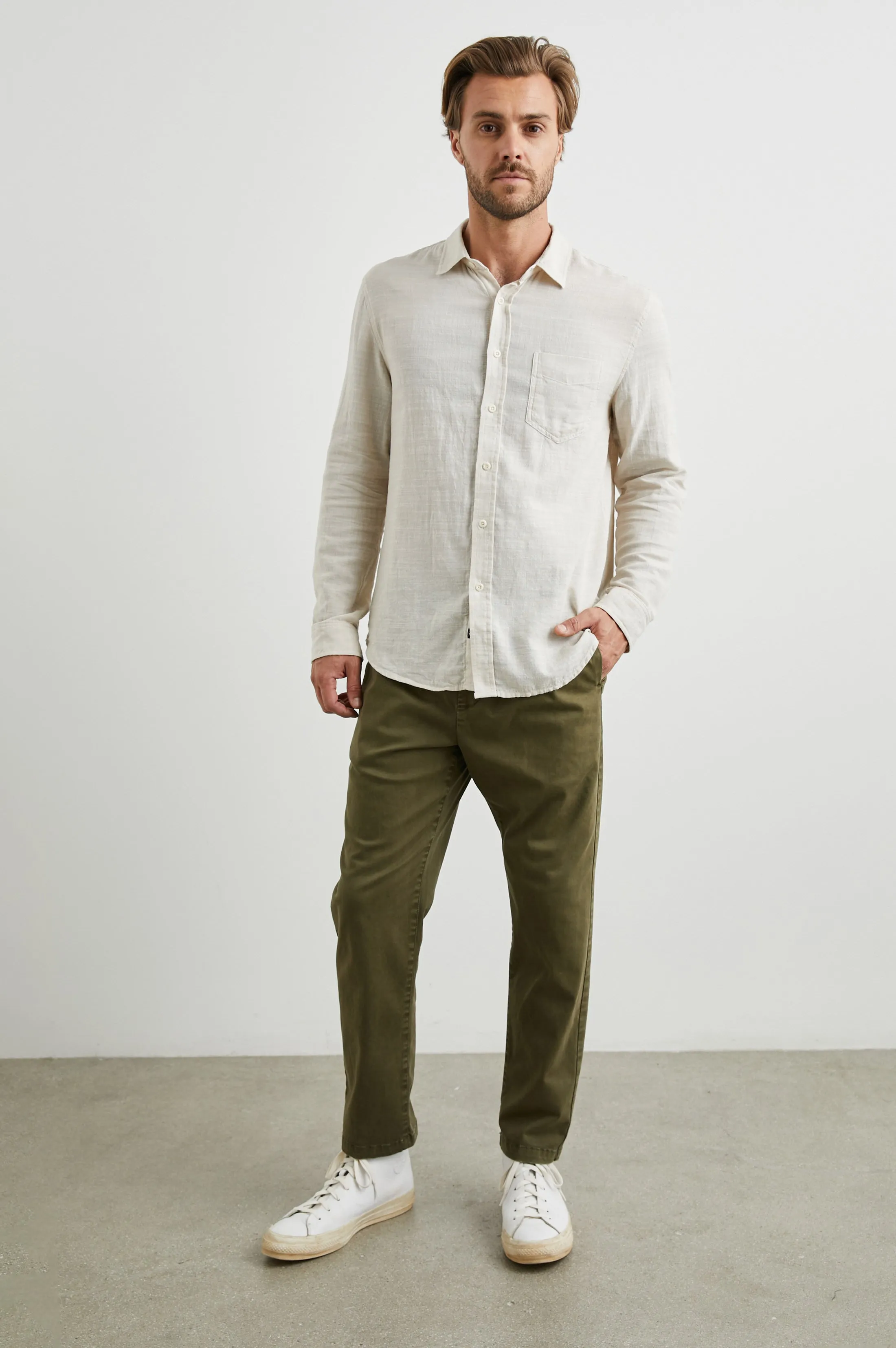 WYATT SHIRT - HUMMUS Rails