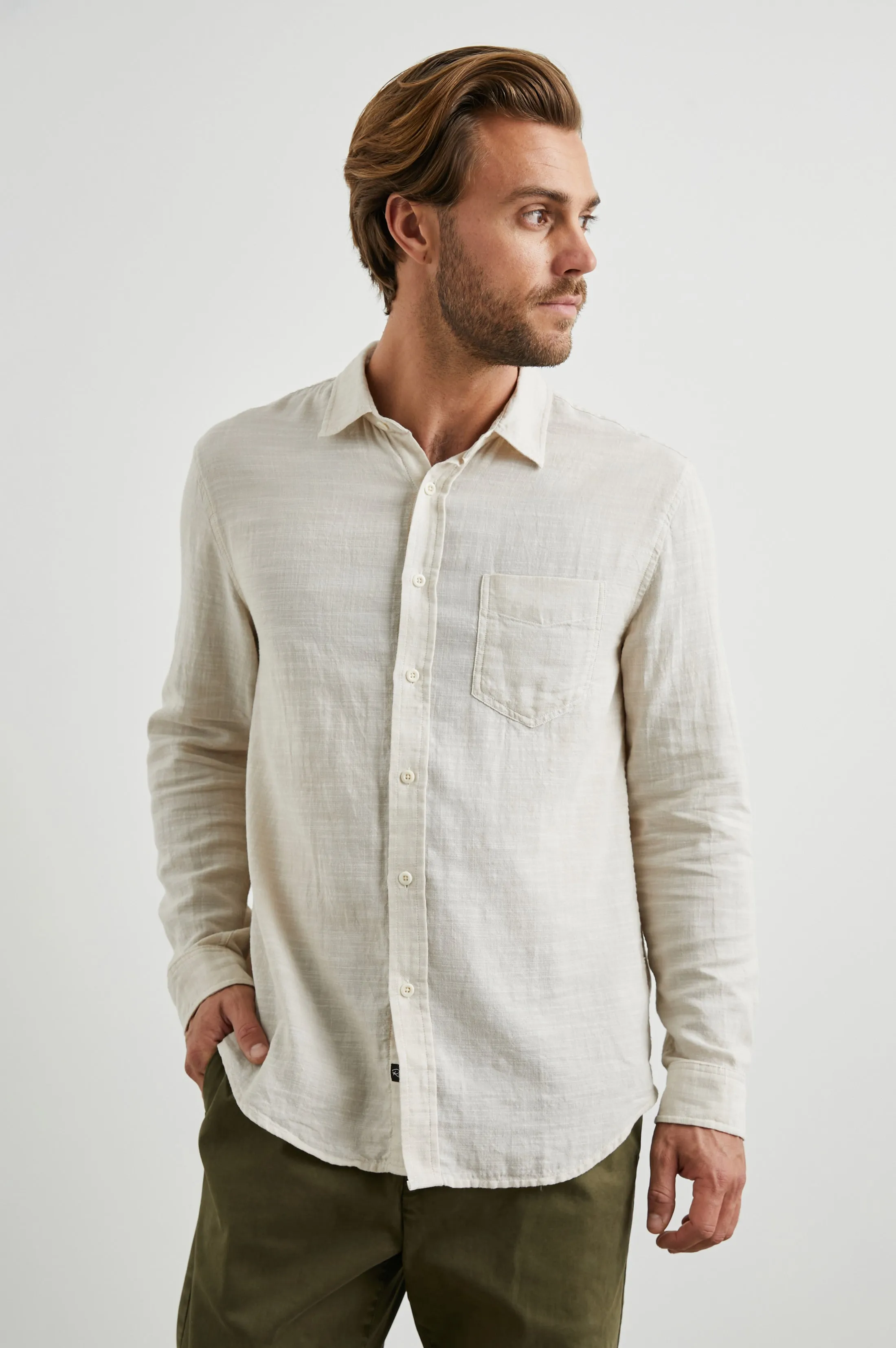 WYATT SHIRT - HUMMUS Rails