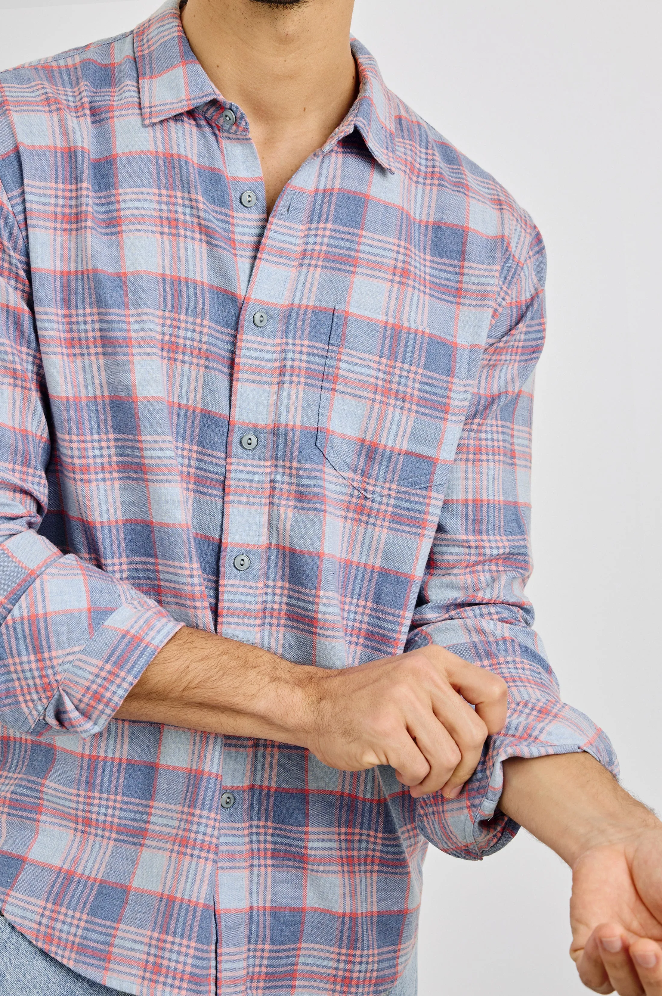 WYATT SHIRT - RUBY SEADRAGON Rails