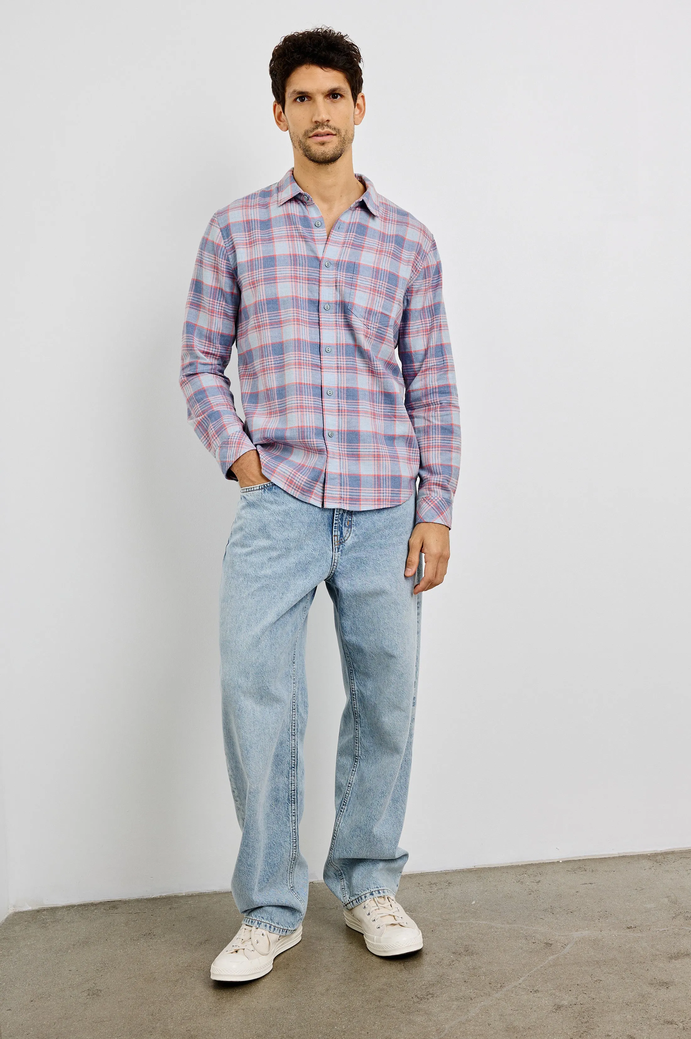 WYATT SHIRT - RUBY SEADRAGON Rails