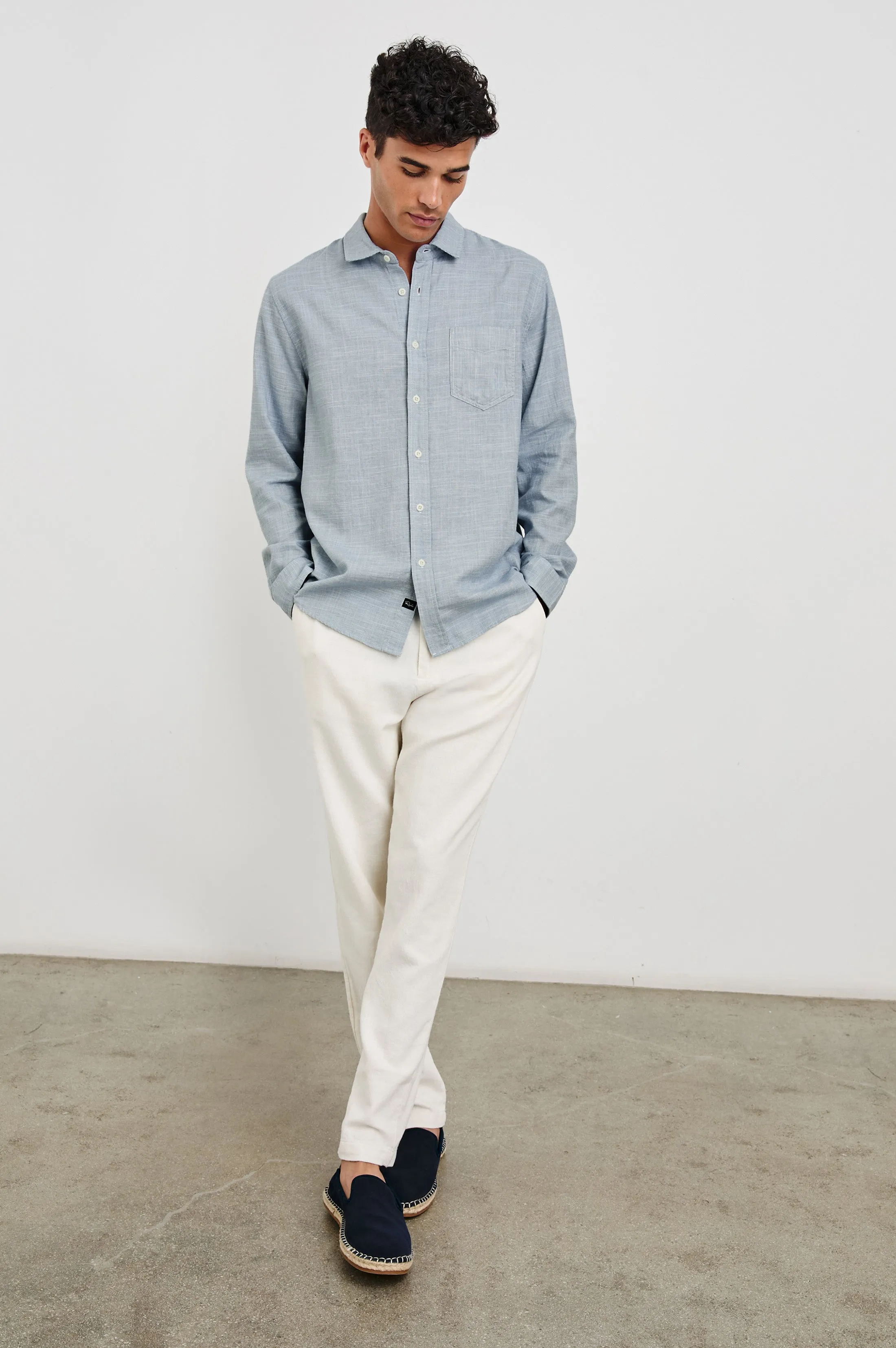 WYATT SHIRT - TIDAL ETCH Rails