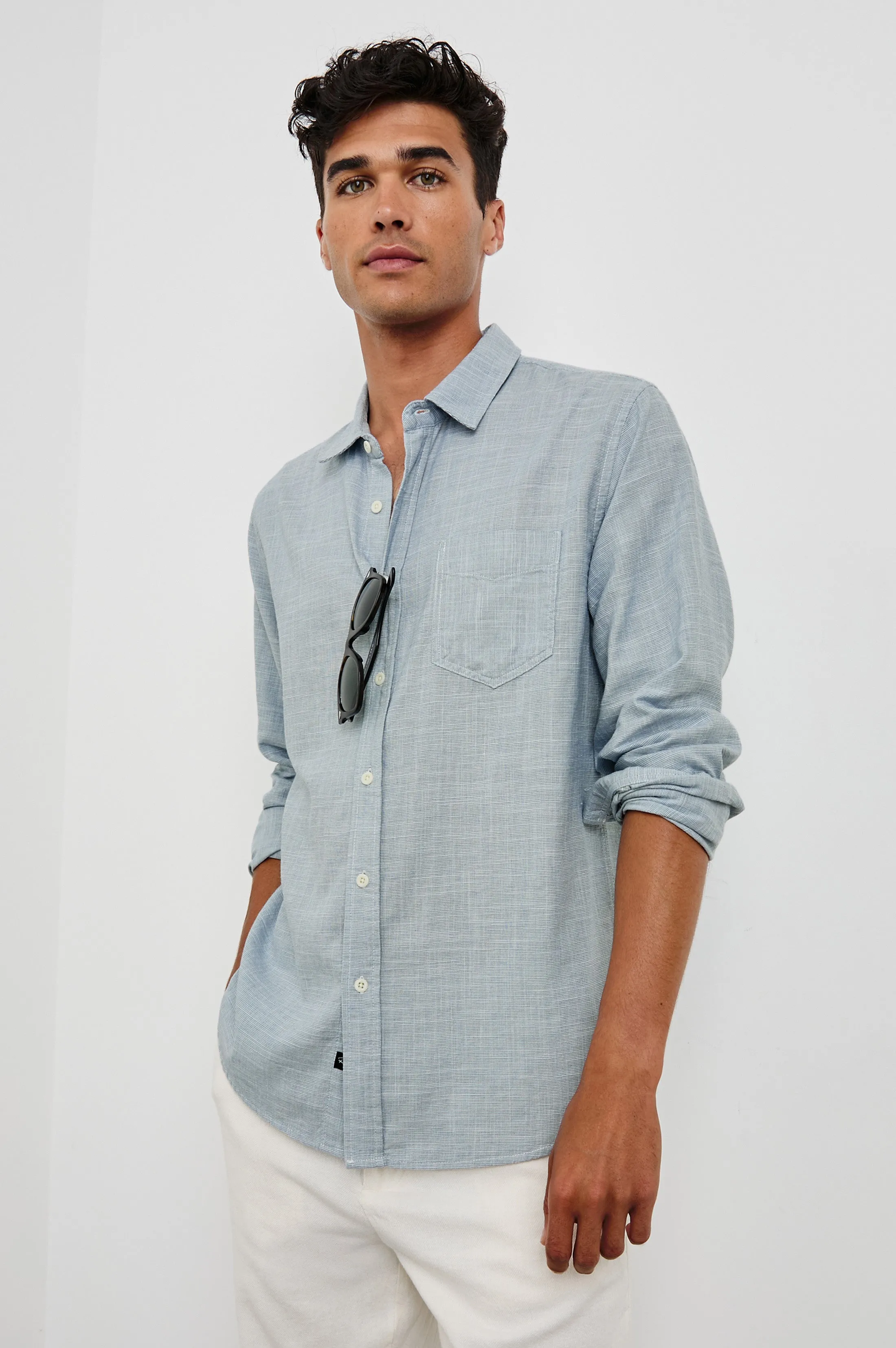 WYATT SHIRT - TIDAL ETCH Rails