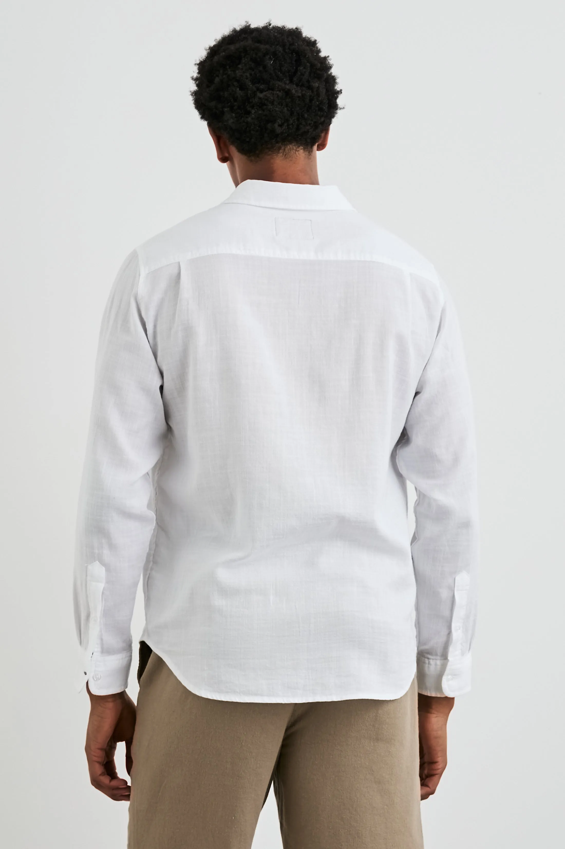 WYATT SHIRT - WHITE Rails